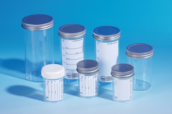 SCS2502 (Pack of 48) - Straight Sided Specimen Containers