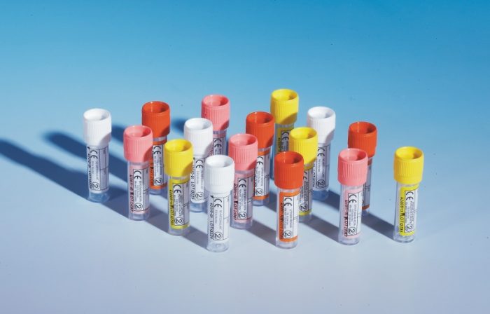 PBT0591 (Pack of 1000) - Push Cap Paediatric Blood Collection Tubes-0.5-2.0ml