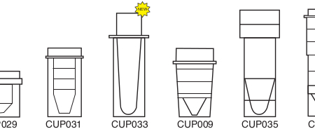 0.25ml Micro Sample Cup - CUP029 (Pack of 1000)